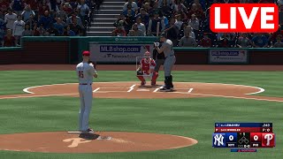 MLB LIVE🔴 New York Yankees vs Philadelphia Phillies - 4th March 2025 | MLB Full Game - MLB 24