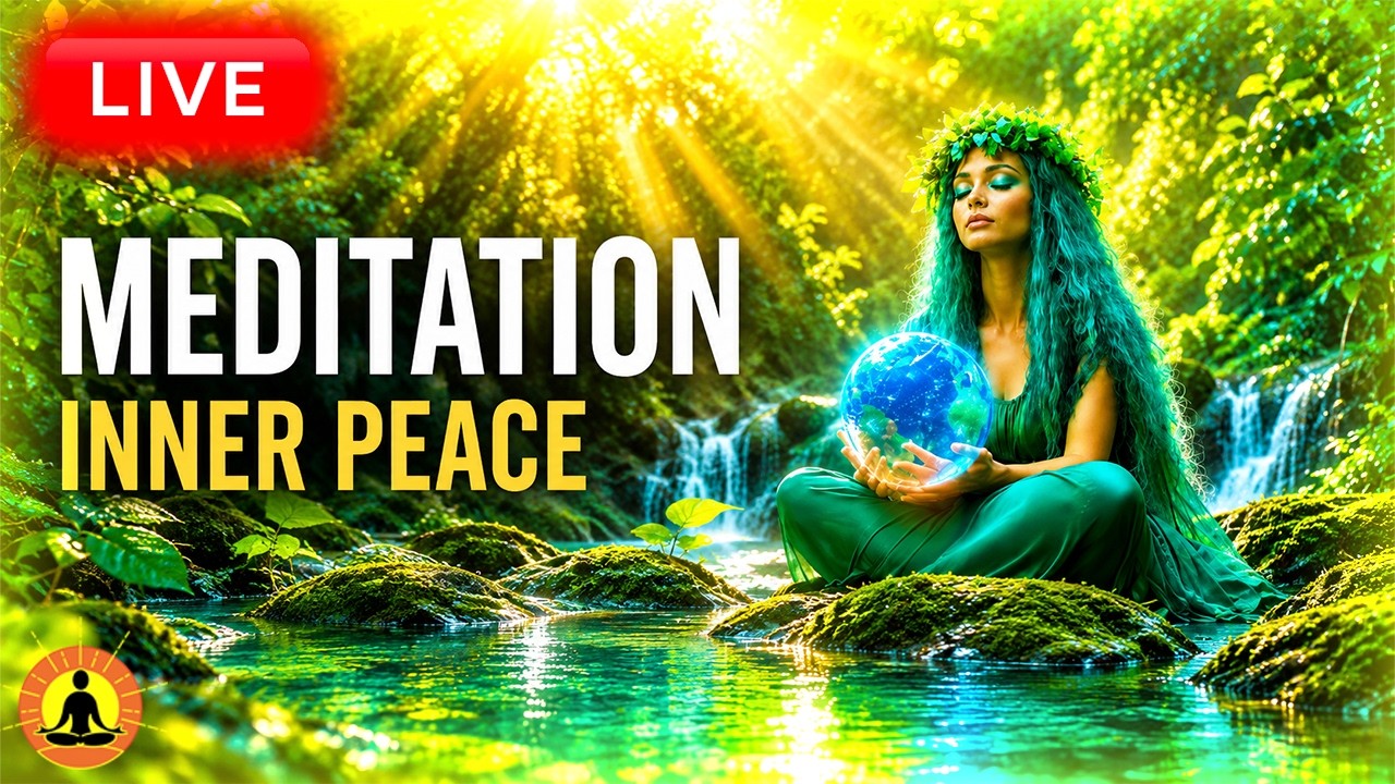 🔴 Nervous System Reset 🌿 Deep Healing Meditation Music for Inner Peace & Wellness (24/7 Live)