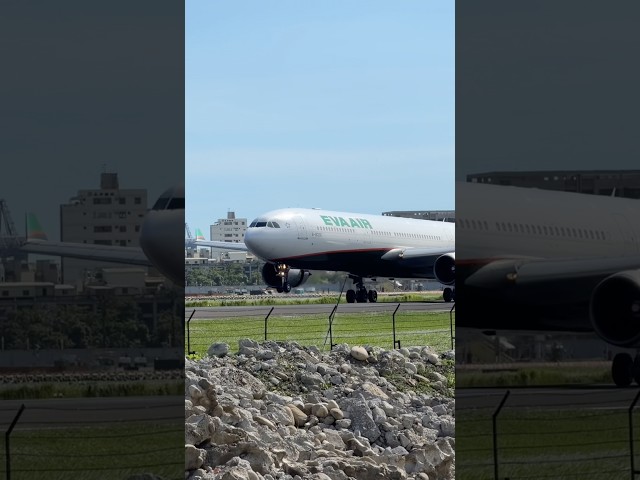 EVA AIR A330-300 Landing RCKH BR107 B-16336 2026.07.01 - Joe