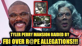 🚨TYLER PERRY'S MANSION RAID BY FBI AFTER R@PE ALLEGATIONS FROM 'SISTAS' STARS !!!