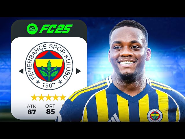 JHON DURAN FENERBAHÇE'DE NE YAPAR? // FC 25 KARİYER MODU