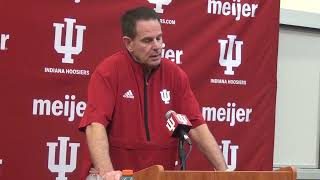 IU football coach Curt Cignetti recaps week one of fall camp