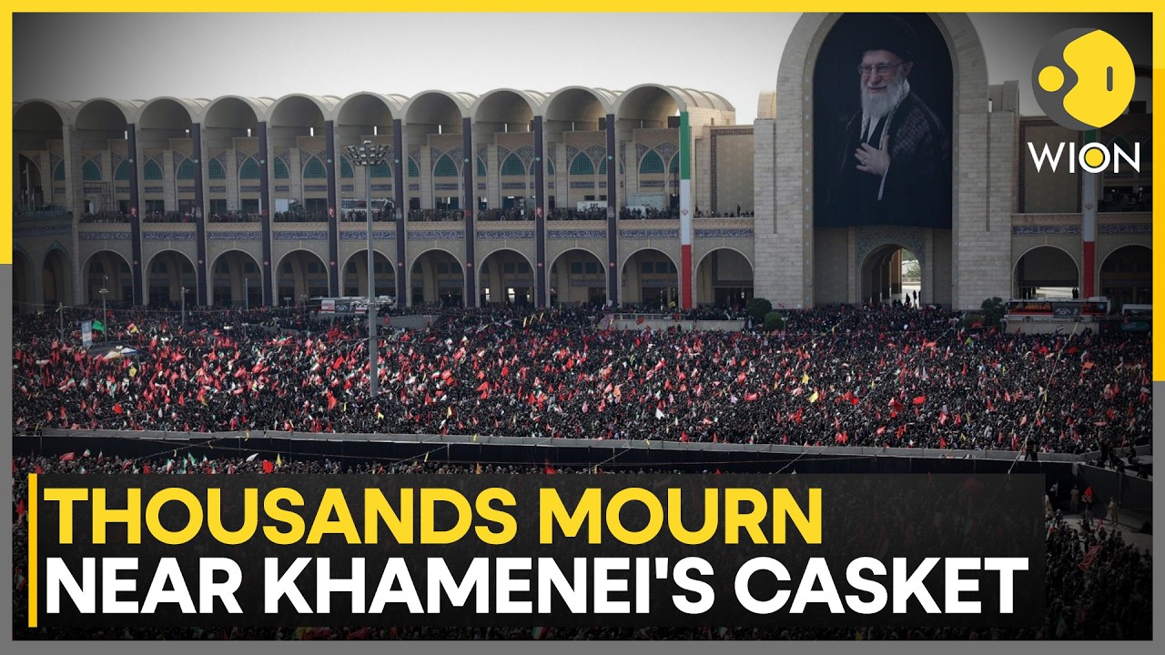 Khamenei Funeral: Iranians Continue To Pour in To Bid Farewell to Late Ali Khamenei | WION News
