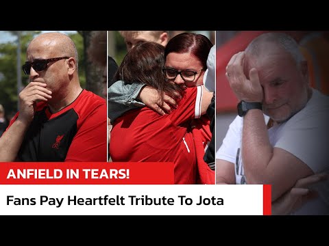 Liverpool Fans Devastated by Diogo Jota’s Tragic Death at 28 | Tributes Outside Anfield | AD1Z