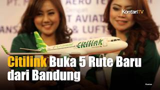 Citilink Terbang Lagi dari Bandung, Buka 5 Rute Langsung ke 5 Kota!