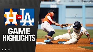 Astros vs. Dodgers Game Highlights (7/5/25) | MLB Highlights