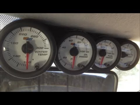 Ford powerstroke gauge install #4