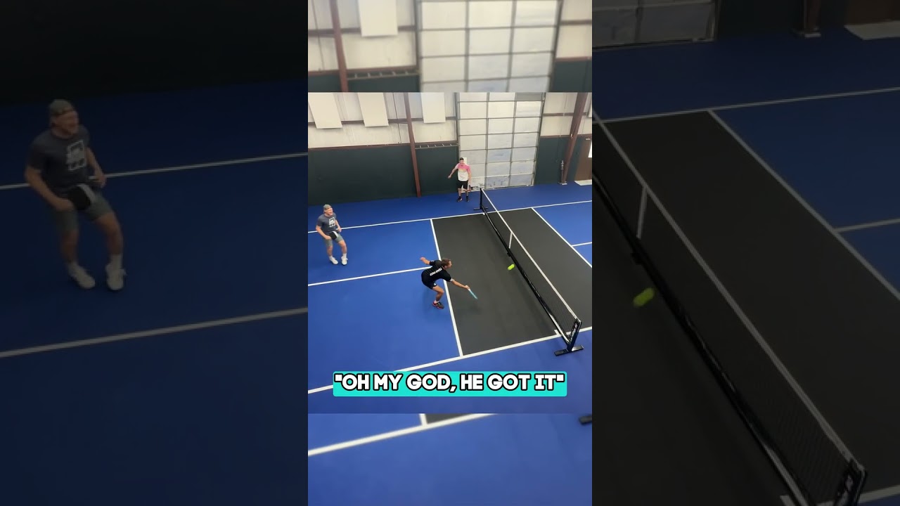 Expect the unexpected 💥 #pickleball #pickleballtips #explore #shorts