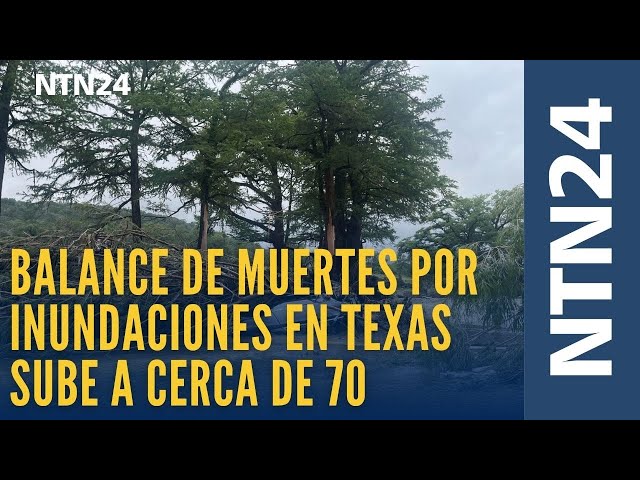 Inundaciones en Texas dejan duro balance: niñas que estaban en campamento siguen desaparecidas