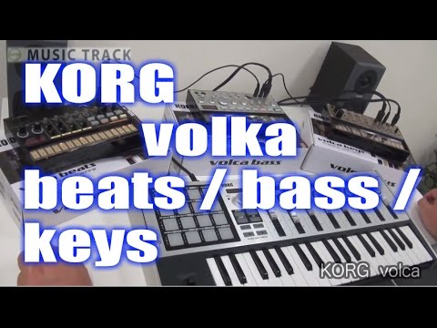 【DEMO:CC】KORG Volka Keys , Bass & Beats
