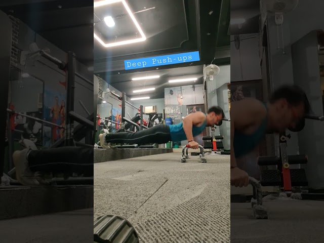 Pump your shoulders and chest.