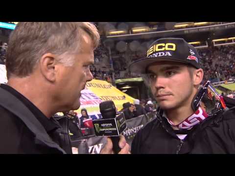 Supercross LIVE! 2013 - And On The Podium Tonight - Zach Osborne in Seattle 