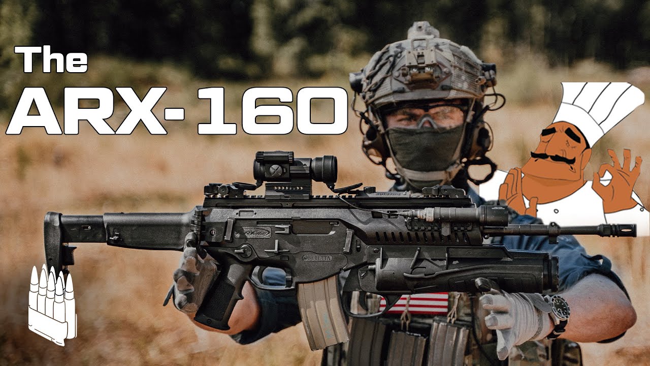 Italy’s Service Rifle, ARX-160 / a very bizzare rifle, but still Italian perfection ??
