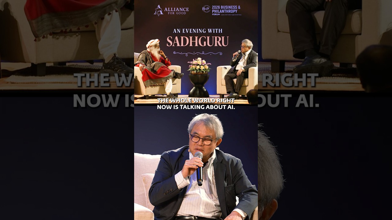 Will AI Destroy Humanity? An Evening with Sadhguru | Singapore, 6 Oct 2026