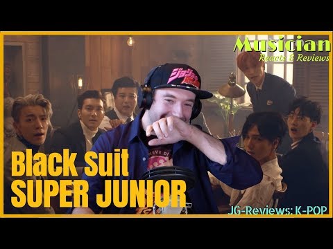 Musician Reacts & Reviews 'SUPER JUNIOR - Black Suit' | JG-Reviews:K-POP