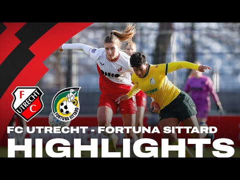 FC Utrecht Vrouwen - Fortuna Sittard Vrouwen | HIGHLIGHTS