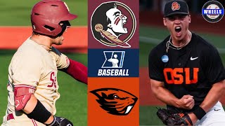 #9 Florida State vs #8 Oregon State | Winner To College World Series | 2025 College Baseball