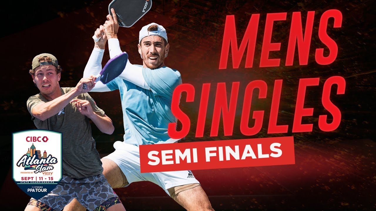 Federico Staksrud v Connor Garnett at the CIBC Atlanta Slam Presented by Vizzy