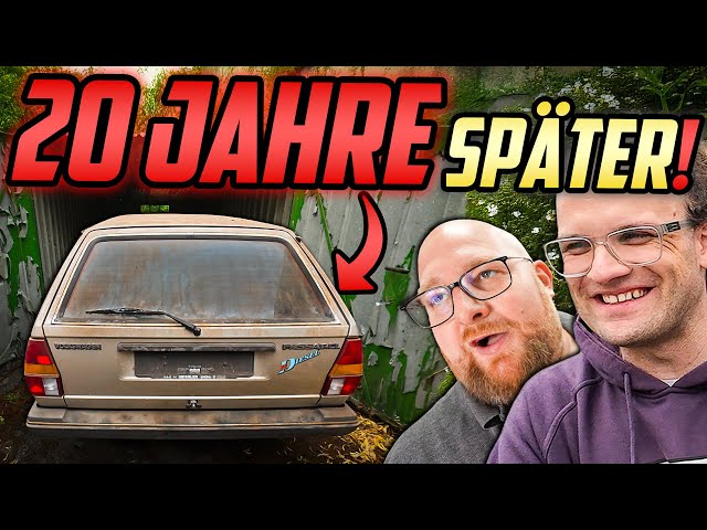 20 JAHRE in der Garage VERGESSEN! - VW Passat 32B Diesel - Marco & Patrick auf RETTUNGS-MISSION!
