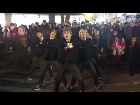EXO - Monster Dance cover Busking in Hongdae