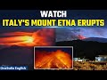 Italy's Mount Etna Unleashes Nature's Fury: Take a Look at the Volcanic Eruption