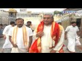 AP DGP JV Ramudu Visits Tirumala