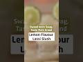 #BeatTheHeat with the refreshing lemon-infused Lassi Slush! 🍋😋❄️ #youtubeshorts