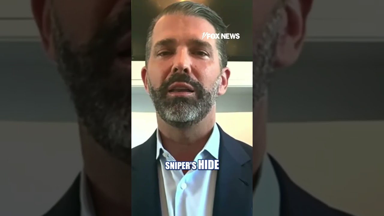 Donald Trump Jr. REVEALS his thoughts on Kirk murder case evidence #foxnews #news #shorts
