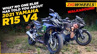 2021 Yamaha R15 V4 And R15M Detailed Walkaround ft. R15 V3 ZigWheels