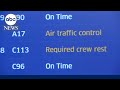 Ground stop at Newark Liberty Airport kicks off holiday travel