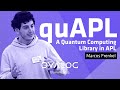 quAPL – A Quantum Computing Library in APL