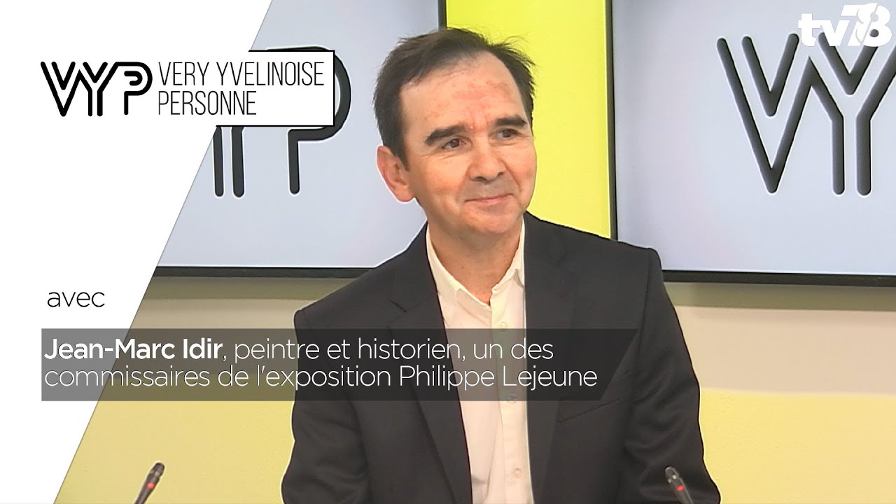 VYP. Jean-Marc Idir peintre et historien, un des commissaires de l’exposition Philippe Lejeune