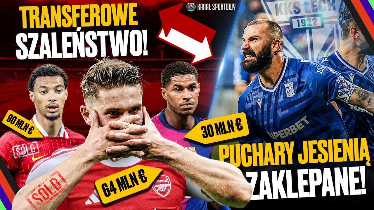 Lech miażdży breidablik i zaklepuje puchary na jesień! transferowe szaleństwo! tylko sport!
