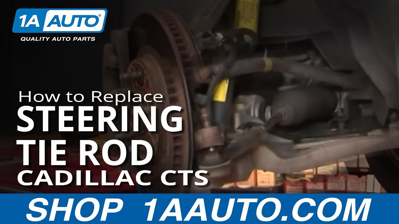 How To Install Replace Steering Tie Rod Cadillac CTS 03-07 ... merecedes fuel filter diagram 