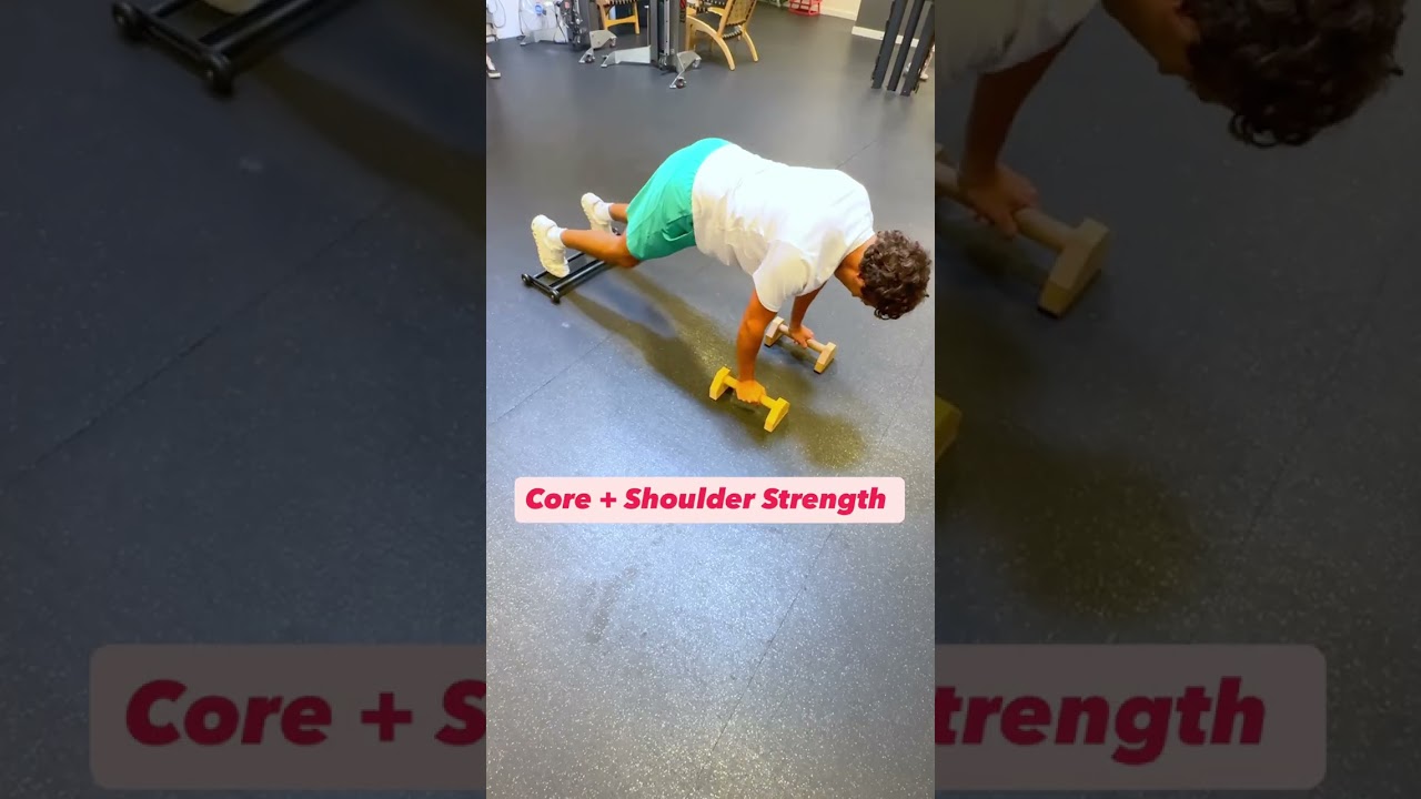 Core + Shoulder Workout #pickleball #pickleballislife #pickleballaddict #pickleballrocks