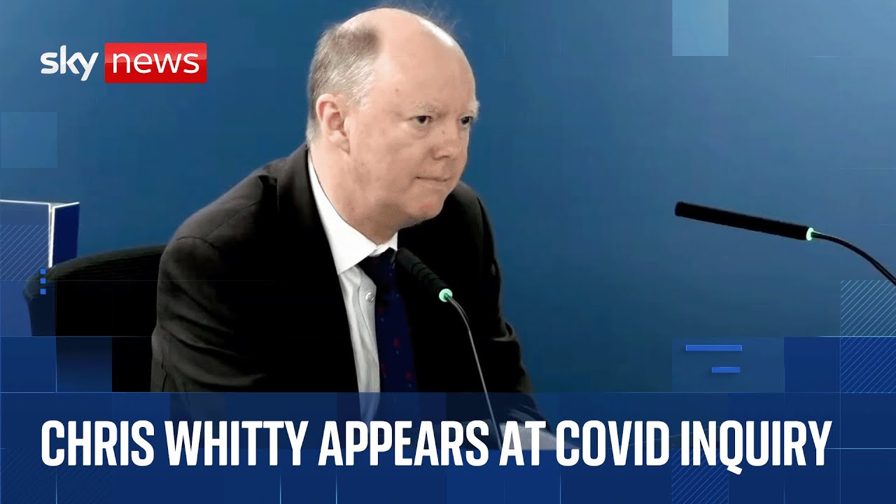 COVID-19 Inquiry | Professor Chris Whitty examines impact on children and young people
