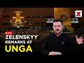 UNGA LIVE | Ukrainian President Zelenskyy delivers remarks at 80th UNGA high-level debate | NewsX