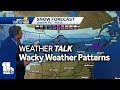 Weather Talk: Wacky weather patterns bring massive temp differences