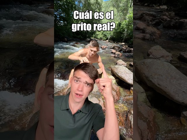 Sabes cuál es el grito real? 🤨🔊