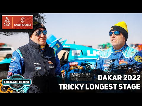 High speed, tricky and varied longest Dakar 2022 stage