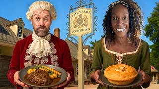 We ATE a 300 Year Old Colonial Meal in Americas Most HISTORIC Tavern!