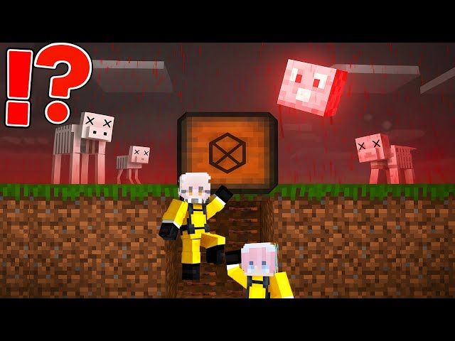 MOMON & ATUN BANGUN BUNKER BAWAH TANAH UNTUK BERTAHAN DARI HUJAN DARAH feat @BANGJBLOX