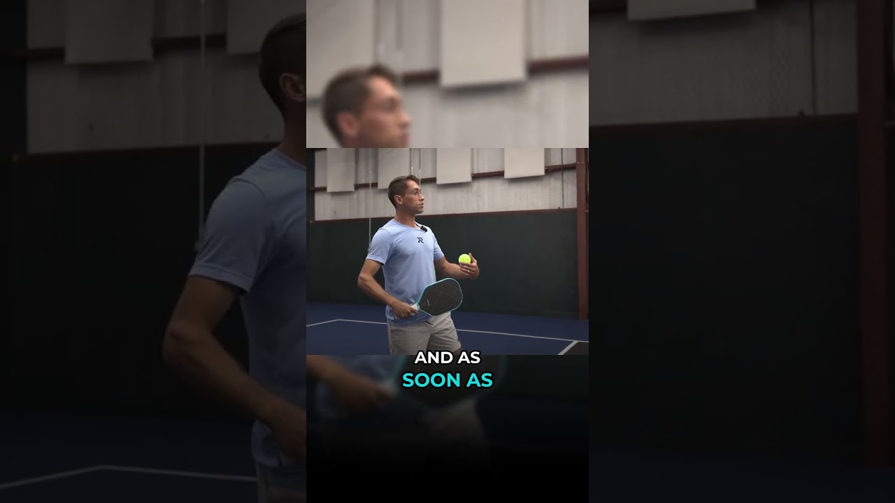 Try this drill to get back to your ready position before the next shot 🖐️⁠ #shorts #pickleball