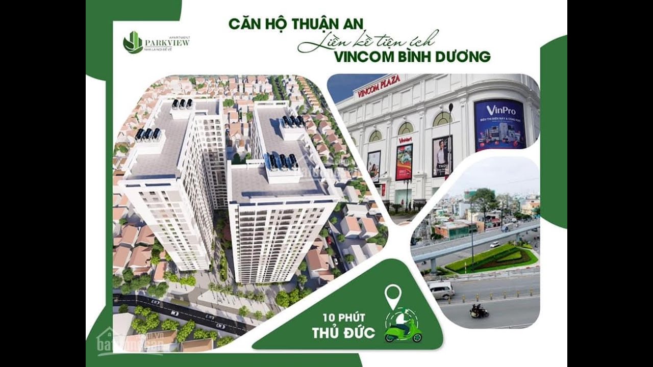 Chỉ 202 triệu sở hữu 2PN căn hộ Park View - Iris Tower Thuận An, CĐT hỗ trợ LS 0% và bảo lãnh thuê video