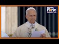 Pope Leo calls for Peace in Ukraine, Prays for Gaza and Myanmar at Vatican Mass | News9