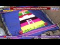 Sircilla weaver, Hariprasad weaves saree in form of Bathukamma
