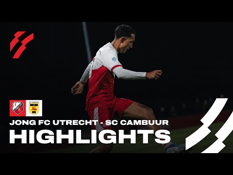 Jong FC Utrecht - sc Cambuur | HIGHLIGHTS