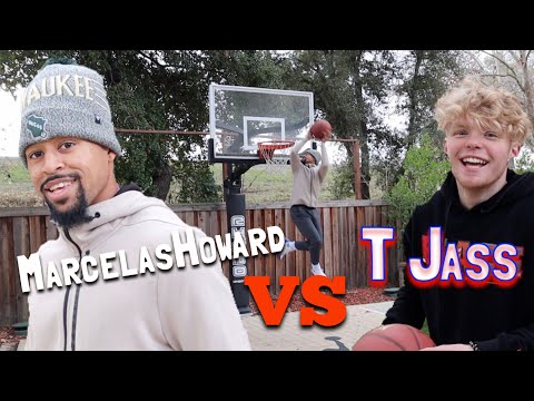 TRISTAN JASS TAKES ON THE BACKYARD BASKETBALL CHALLENGE!!