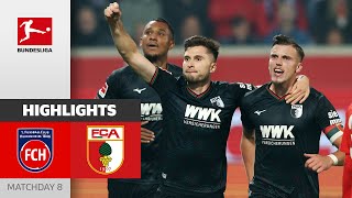 Thrilling 7 (!) Goals-Spectacle!! | Heidenheim — Augsburg 2-5 | Highlights | Matchday 8 – Bundesliga