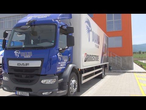 DAF LF 280 Euro 6 Lorry Truck (2016) Exterior and Interior in 3D